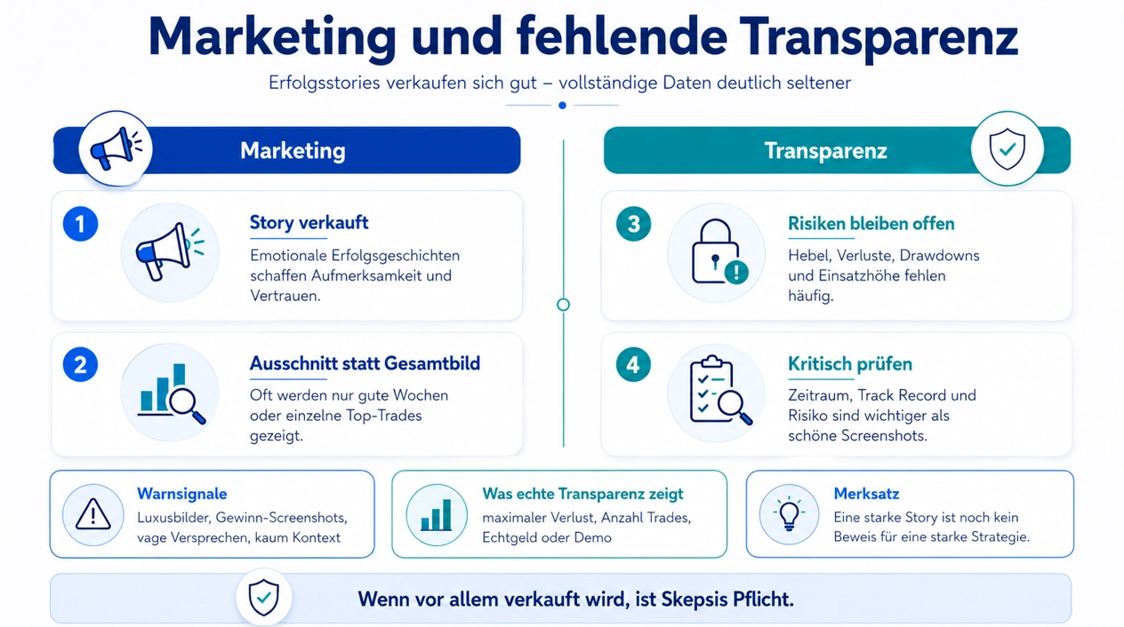 Hauptproblem: fehlende Transparenz